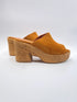 Gianni Crasto 9226 slipper hak velour whisky